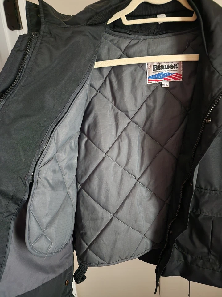 Blauer Weatherproof Police Patrol/Cruiser Jacket, Waist Length Size 50R, Black - Image 4 of 4