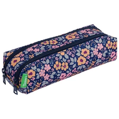 Tann's - Trousse double "Elena" bleu - 13815 - Photo 1/2