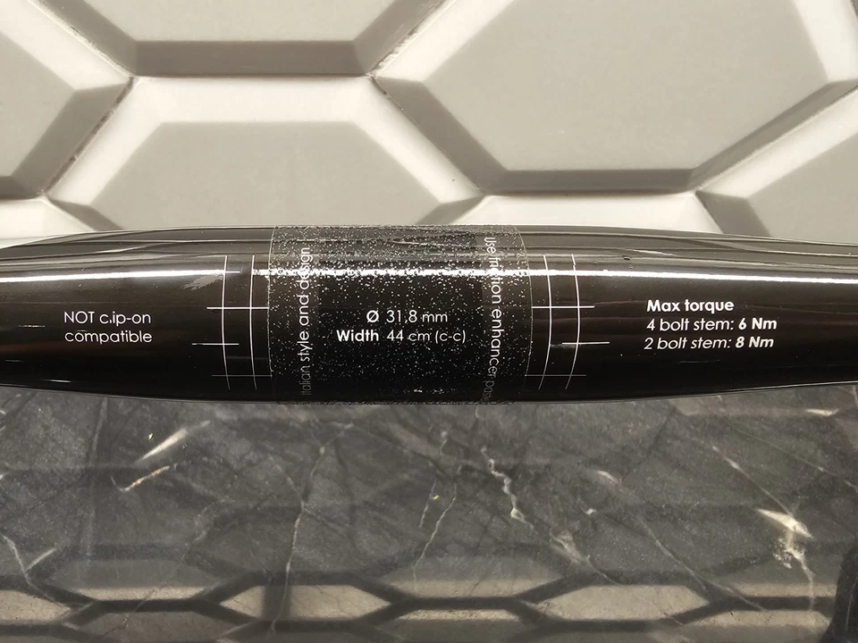 Manillar de carretera de carbono 3T Ergosum LTD - 44 cm (c-c) - Ø31,8 mm - Ligero... Foto 3 de 4