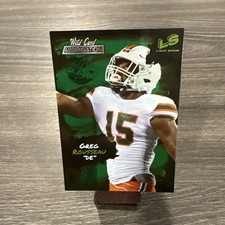 2021 Wild Card Alumination #LS-25 Greg Rousseau Light Show Green