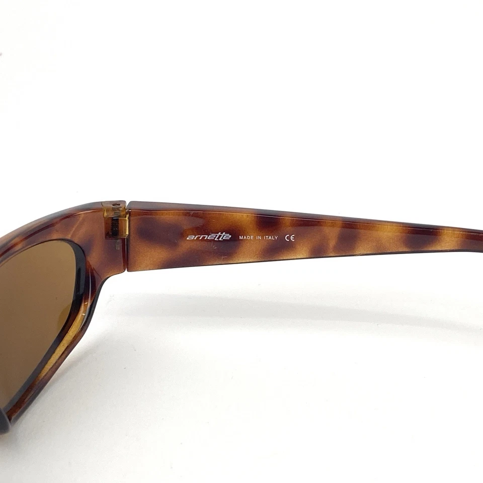 Gafas de sol envolventes vintage Arnette Nomad 127-6702 marco caparazón de tortuga Italia Foto 4 de 4