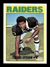 1972 Topps #186 Gene Upshaw RC EXMT X3699211
