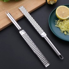 20cm Kitchen Grater Lemon Citrus Fruit Peeler Ginger Garlic Long Chocolate Grate