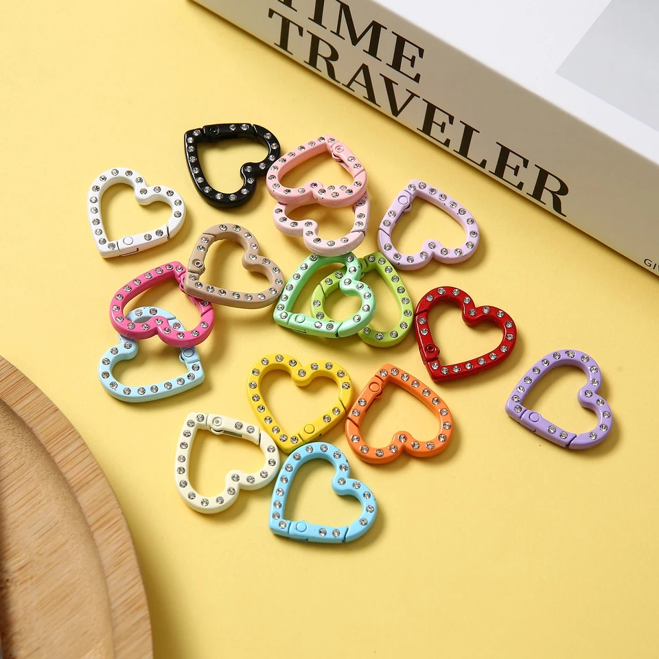 Metall Karabinerhaken Karabiner Handtasche Schlüsselanhänger - Bild 4 von 4