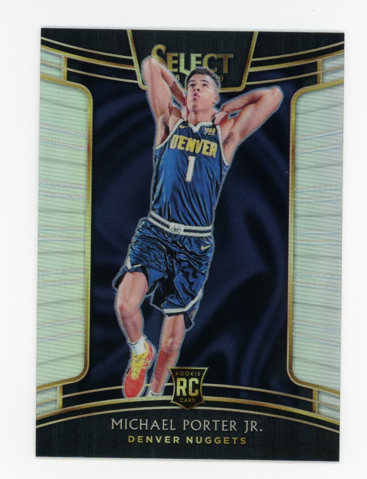 Michael Porter Jr 2018-19 Panini Select Concourse Silver Prizm #37