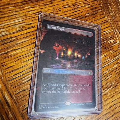MTG - Blood Crypt - FOIL Rare #274 - Ravnica: Clue Edition NM SHIPS FAST