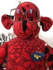 Brille, Vintage, 70er, 70‘s, Renato Balestra, Kunststoff / gold