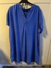 Marks and Spencer Women's Linen Dress Size 22