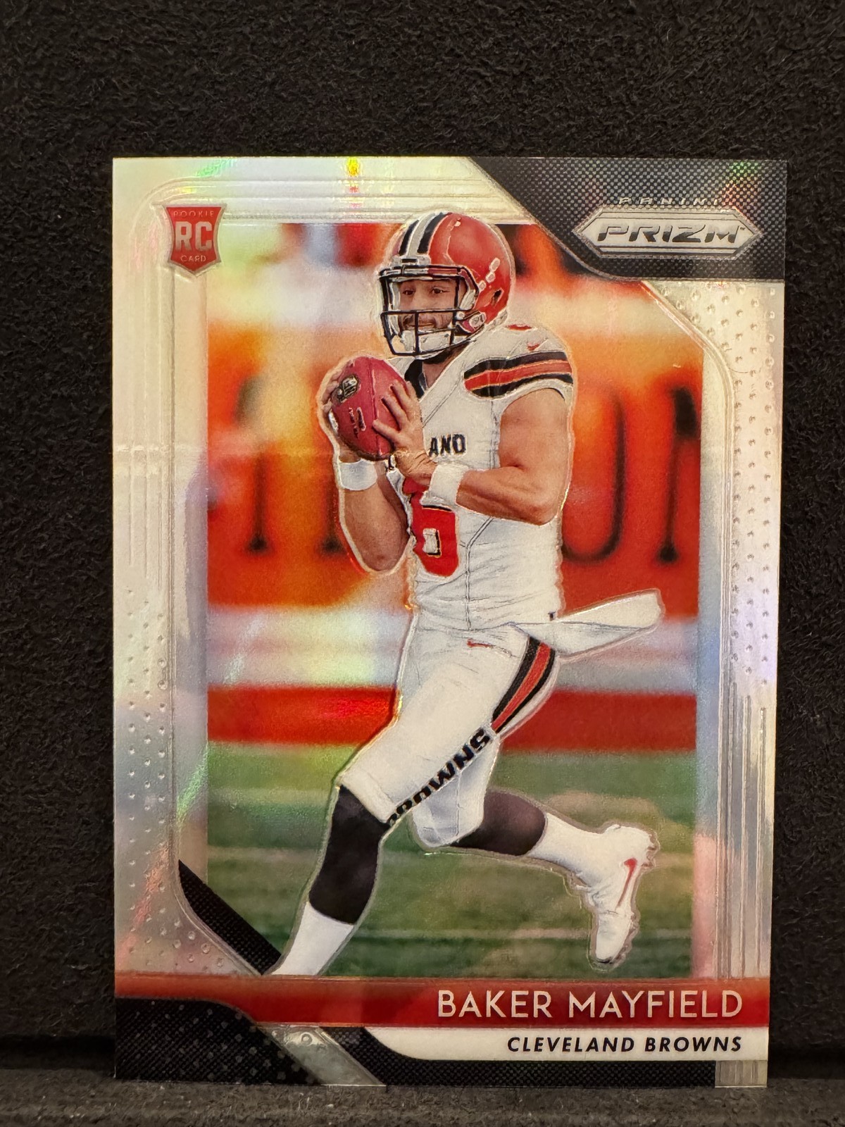2018 Panini Prizm 201 Baker Mayfield Silver Prizm