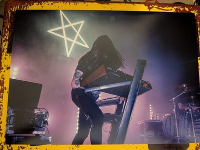 A4  Fine Art Photographic Print: James Kent From Perturbator