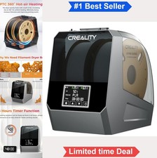 Filament Dryer Box Dual-Spool 3D Printer 360 Hot Air PTC Heater 45-70C LCD