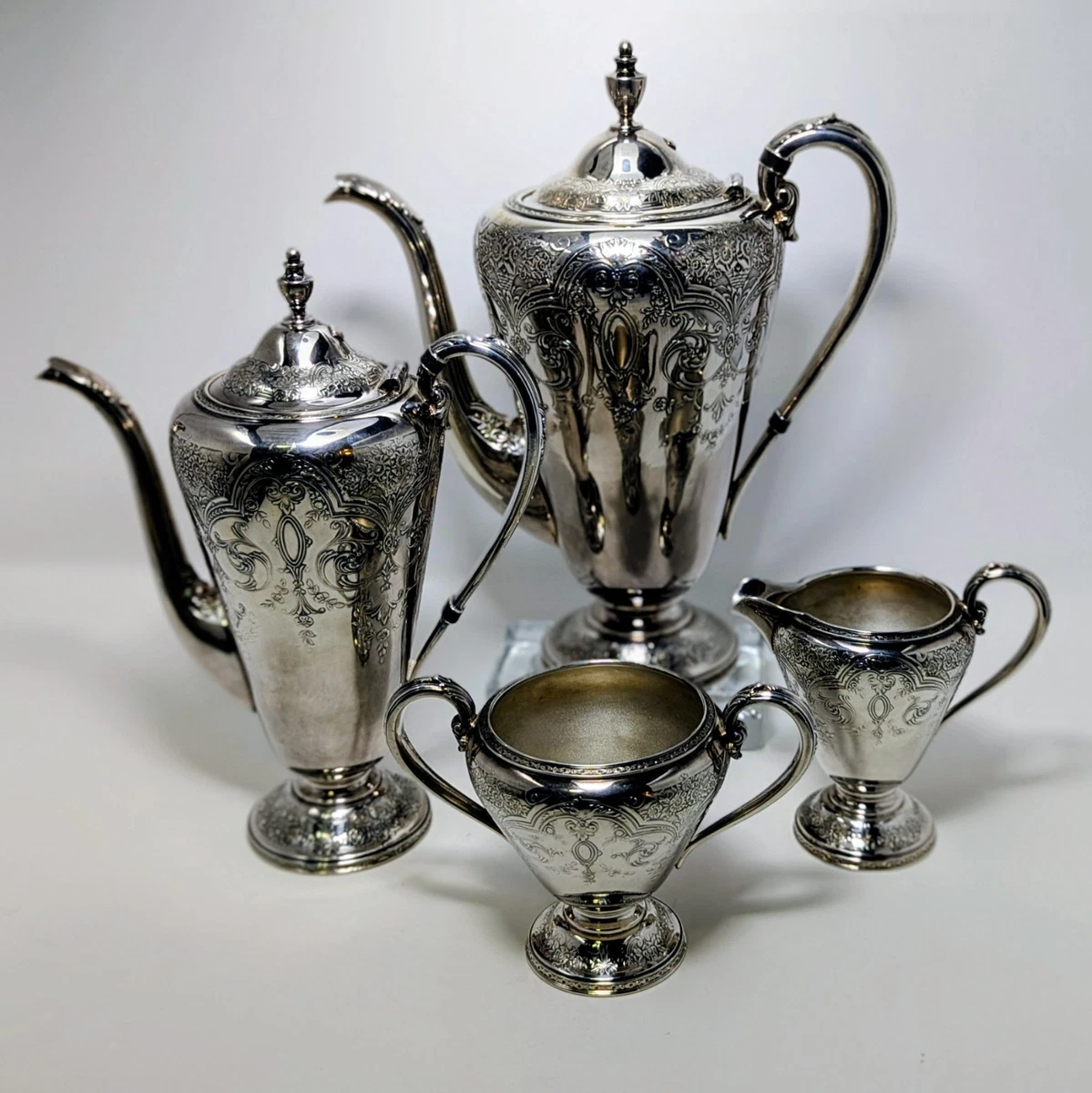 Wilcox Silver In Antique Us Silver-Plated Teapots, Coffee Pots
