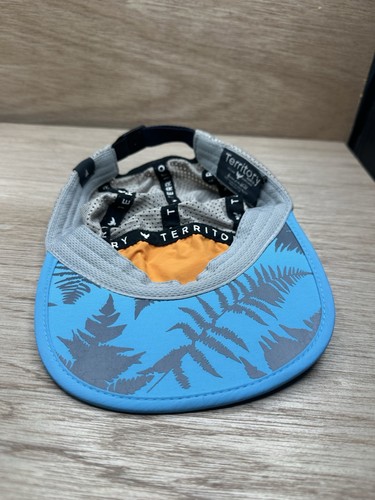 Cappello Berretto Territory Run Co Uomo Strap Back Multicolore Leggero Pannello Escursionismo - Foto 5 di 5