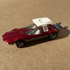 Vintage 1969 Hot Wheels Redline Swingin' Wing Spectraflame Magenta Die Cast Car