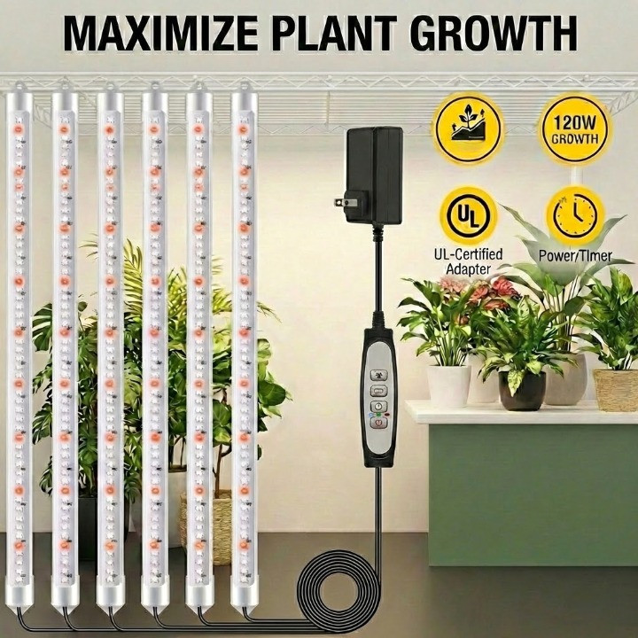 Strips Full Spectrum Timer Dimmable Indoor Plant Shelf