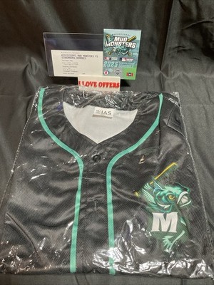 MISSISSIPPI MUD MONSTERS 2025 #25 ATMOS ENERGY XL REP JERSEY /1000 W GAME TICKET