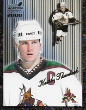 1999-00 Pacific Aurora KEITH TKACHUK Phoenix Coyotes Striped #113