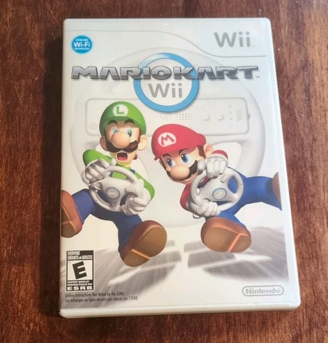 Mario Kart Wii (Nintendo, 2008) CIB Complete w/ Manual - Tested & Working