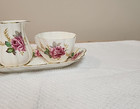 Cream  Sugar Set Vintage Old Royal Bone China Sugar Bowl and Creamer  England — photo 3
