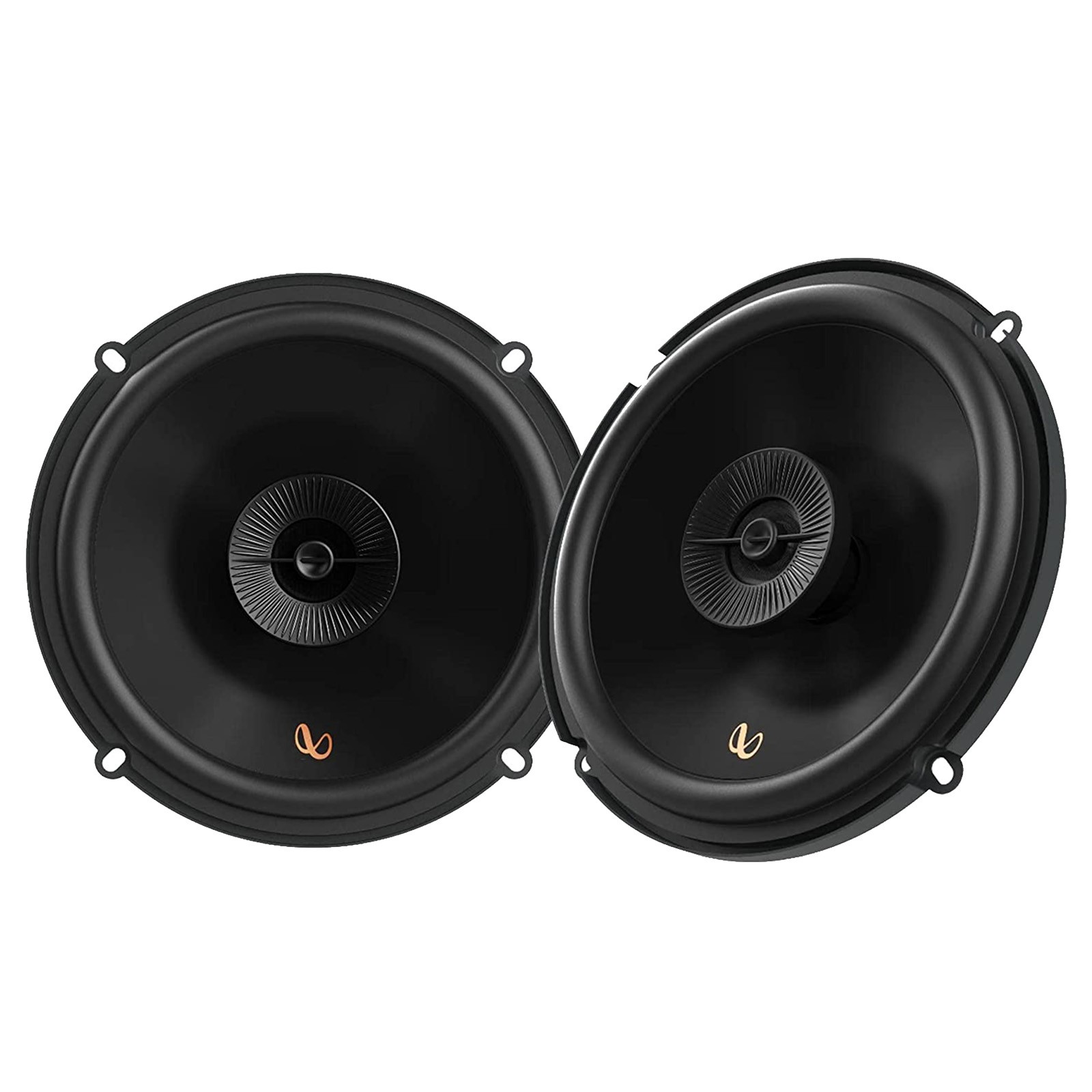 4x Infinity 6.5" 150 Watt Speakers w/Wire, 2x Harness, 2x Adapters GM Vehicles