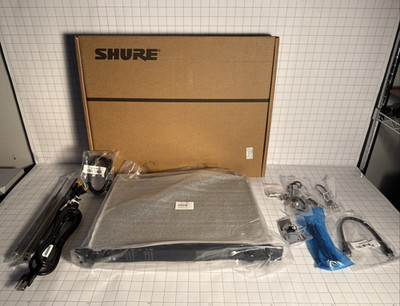 SHURE AD4D Axient Digital 2-Channel Wireless Receiver Band A 470-636MHz Open Box
