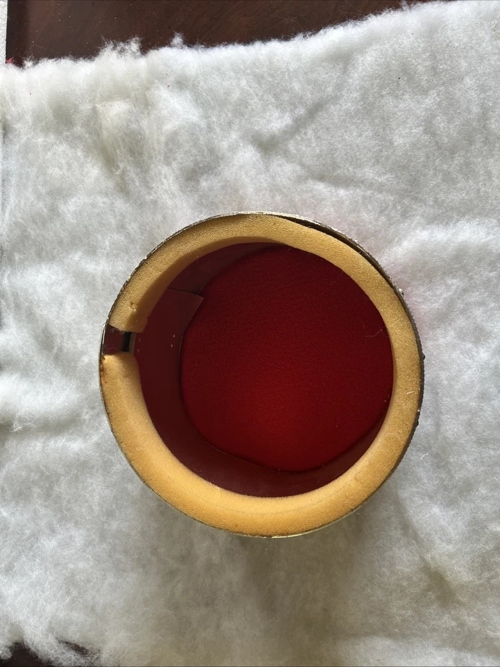 Crown King Queen Red Felt Fabric W/ Jewels Costume Accessory - Image 3 of 4