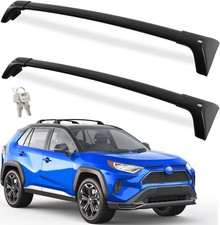 FengYu Lockable Roof Rack Cross Bars 260lbs Compatible with 2019-2025 Toyota RAV