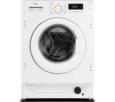 TieDex UK LOGIK LI8W6D20 Integrated 8 kg Washer Dryer