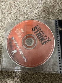 Acclaim, Electronic Arts Sega Saturn Game Discs: D & Soviet Strike, Manual