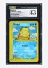 Pokemon CGC 8.5 Psyduck Reverse Holo 2003 104/147 Aquapolis English