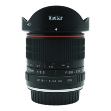 Objectif Grand Angle VIVITAR 8MM FISH-EYE CS 1:3.5 3.5 - EOS Manuel