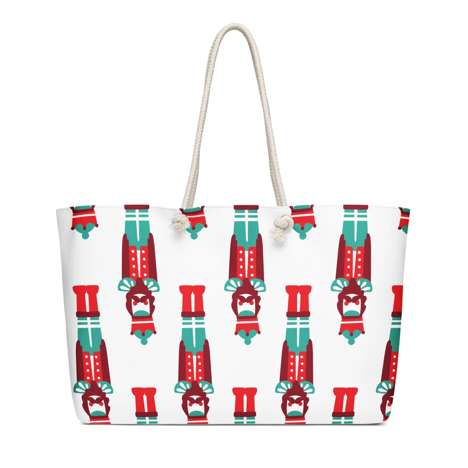 Праздничный Щелкунчик-Негабаритная сумка для выходных - Изображение 4 из 4