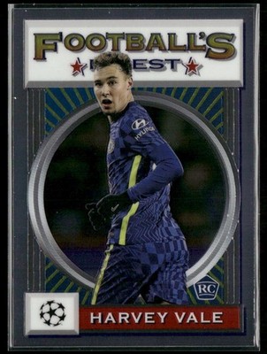 2021-22 Topps Finest UEFA Champions League #38 Harvey Vale Chelsea FC Rookie