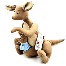 2018 Disney Kanga and Roo Christopher Robin Movie Jointed 16" Plush NEW w Tag