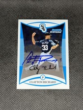 Clayton Richard Chicago White Sox 2008 Bowman Signed Auto Card #BDPP102 ~ COA