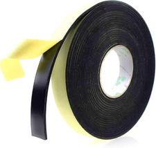 Foam Insulation Tape Adhesive High Density, Seal, Doors, Weatherstrip, Waterp...