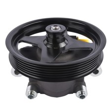 Power Steering Pump W Pulley For Ford F-150 Expedition Navigator 4.6l 5.4l V8