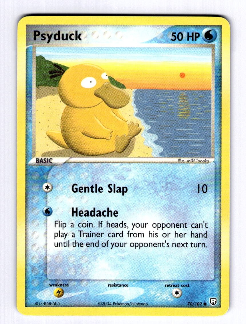 Psyduck Team Rocket Returns #70 (2004) Common NM Pokemon