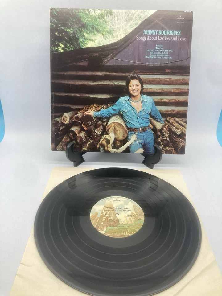 Johnny Rodriguez Songs About Ladies and Love  Vinyl Lp 1974 Mercury SRM-1-1012 - Image 3 of 4