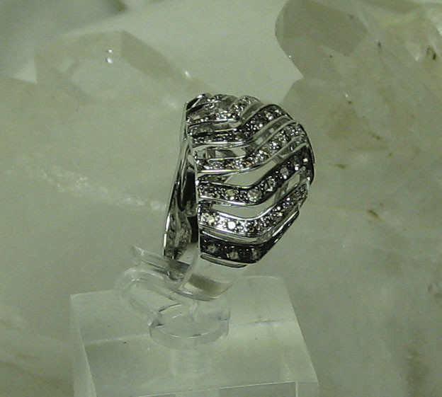 HSN-Brown Sugar .78ct Smokey Quartz & Diamond 925 Sterling