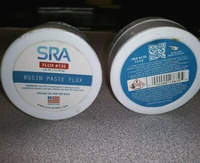 (2 Pack) SRA Soldering Rosin Paste Flux #135, in a 2 oz Jar, Electronic Repairs