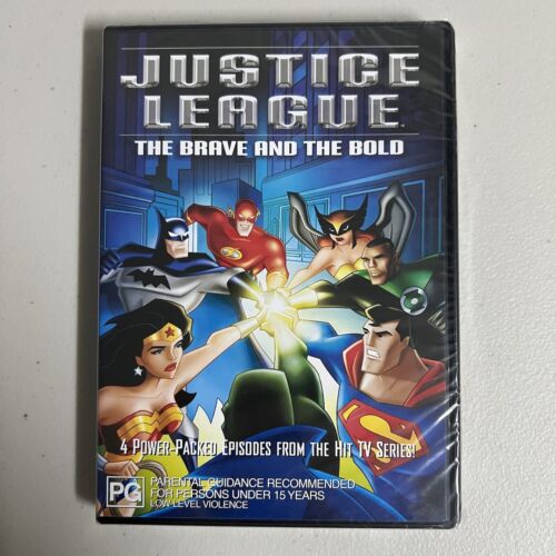 Justice League The Brave And The Bold (DVD, 2001) Region 4 Brand New & Sealed - Picture 1 of 2