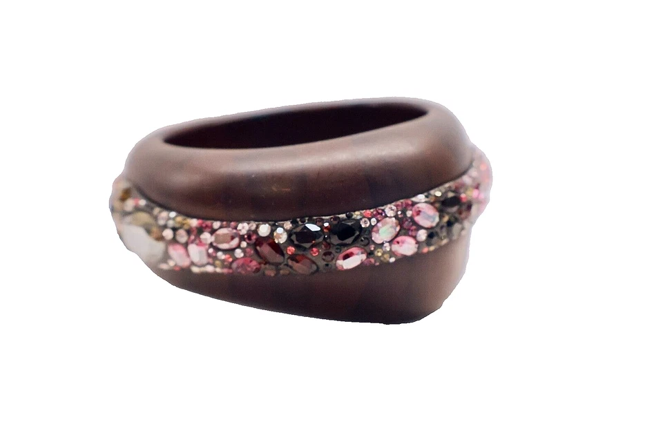 Swarovski кристалл дерева браслет браслет широкий коренастый маленький запястье - Изображение 3 из 4