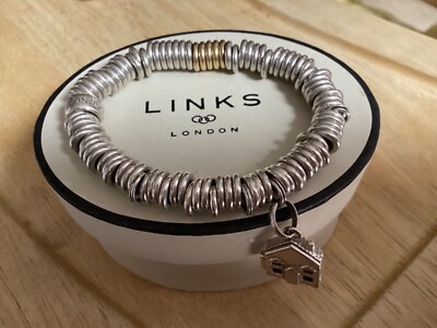Charm Links Of London Key To My Heart Bracelet Silver Sweetie