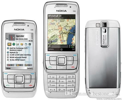 Nokia E66 Desbloqueado Original GSM 3G WIFI Bluetooth 3.15MP Teclado Deslizante Teléfonos - Imagen 3 de 26