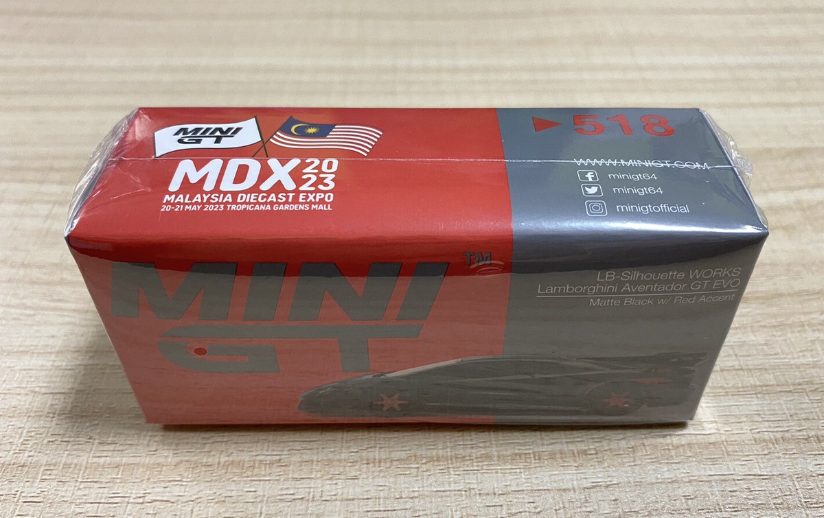 MiniGT LB-Silhouette Works Lamborghini Aventador GT EVO MDX 2023