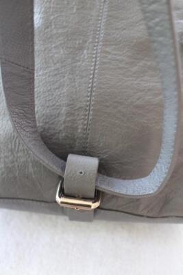 Kooba gray Fairfield leather convertible backpack or shoulder bag KOOBA gray leather convertible FAIRFIELD tote bag backpack  main image 3