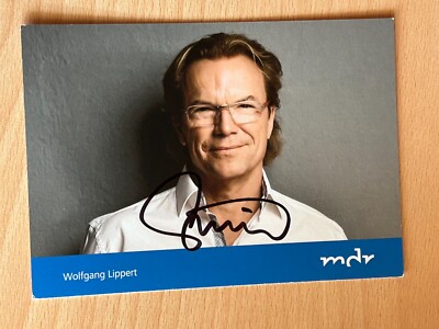 Wolfgang Lippert MDR Autogrammkarte original signiert #S14984