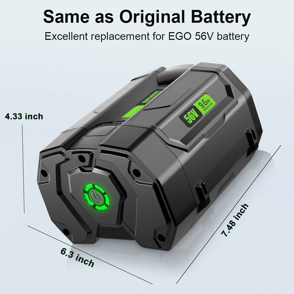 5.0AH Battery For Genuine EGO 56V 56Volt BA1400 POWER Lithium Ion BA2240 BA2800T