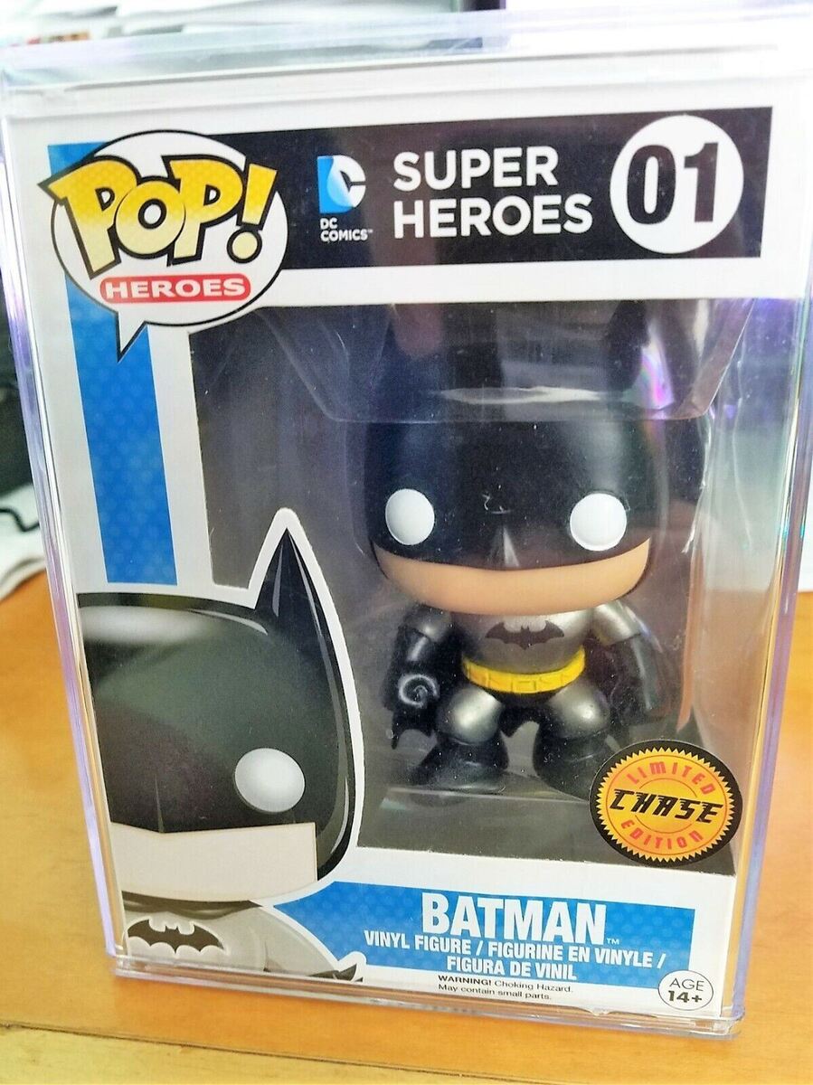 Funko Pop DC Universe Chase Batman 01 Metallic Rare | eBay Funko Pop DC Universe Chase Batman 01 Metallic Rare | eBay